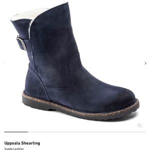 Birkenstock Uppsala Shearling boot Navy